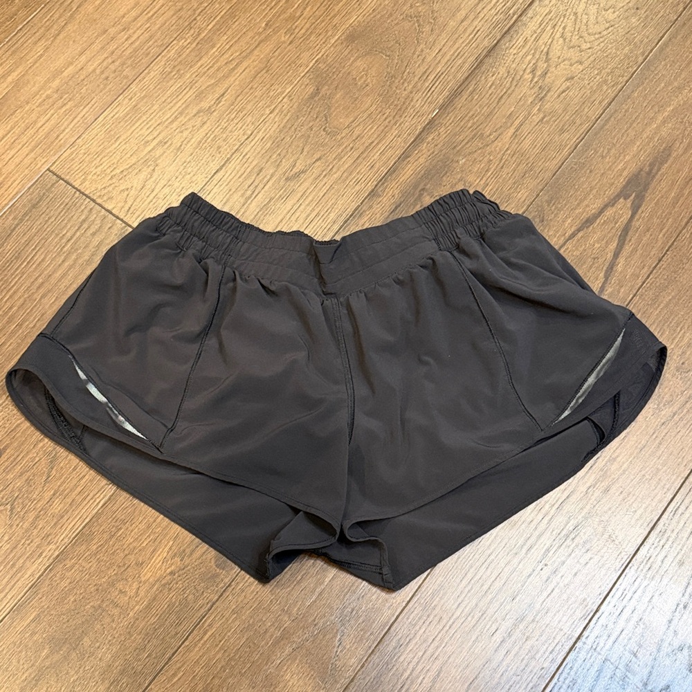 lululemon athletica Black Athletic Running Shorts